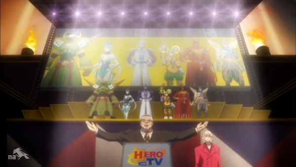 Tiger and Bunny team