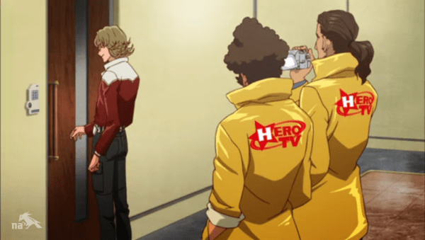 A candid moment with Barnaby at his home.